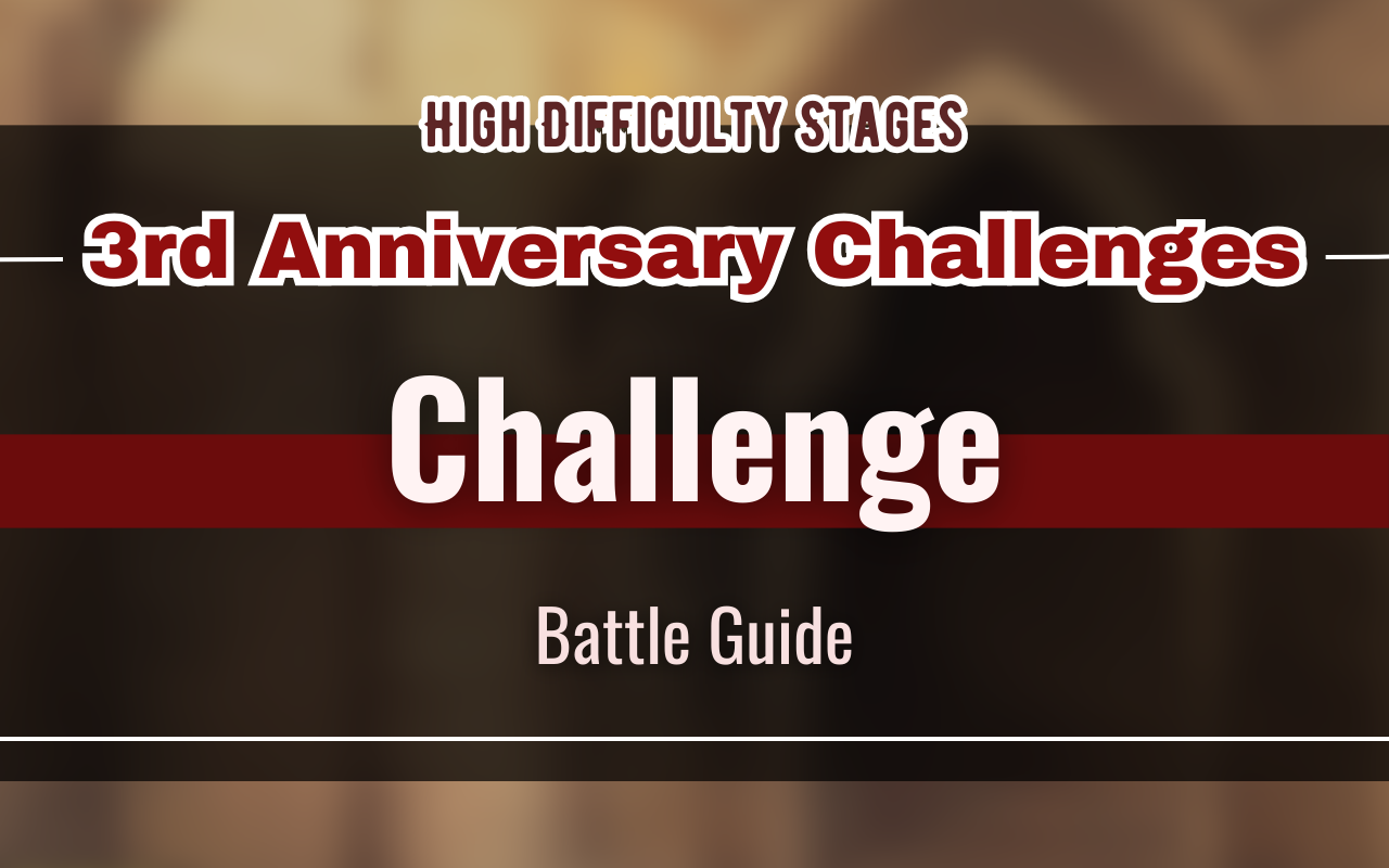 [NUCarnival] 3rd Anniversary Challenges Battle Guide